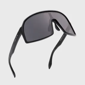 ACTIV - AERO - Matte Black with Grey Lens