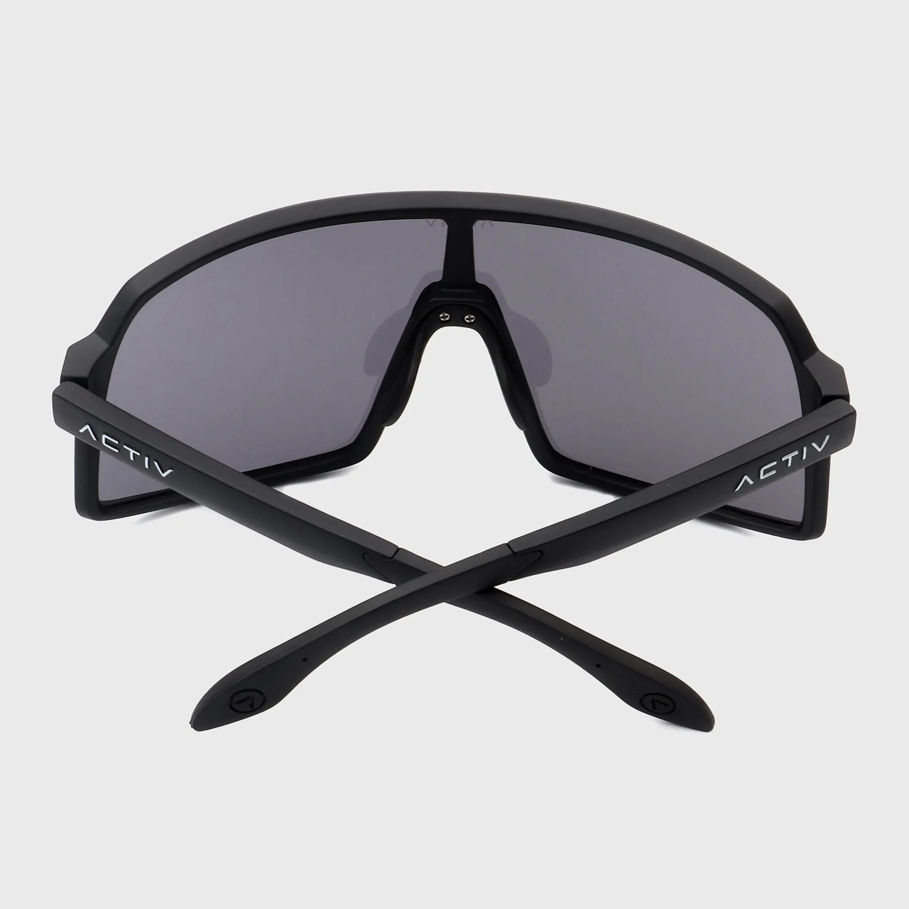ACTIV - AERO - Matte Black with Grey Lens