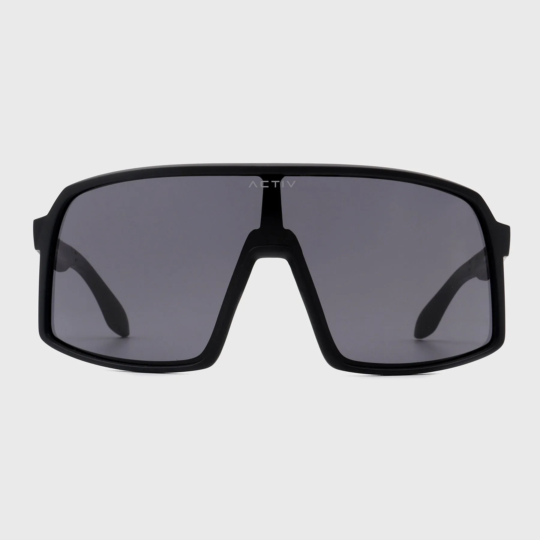 ACTIV - AERO - Matte Black with Grey Lens
