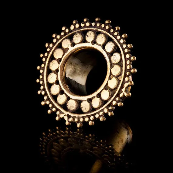 Afghan Brass Ear Tunnel / Eyelet