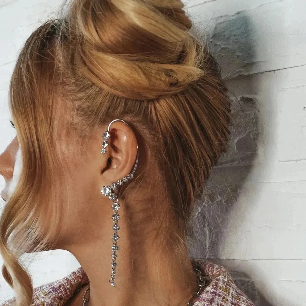 Avyn Rhinestone Auricle Ear Cuff