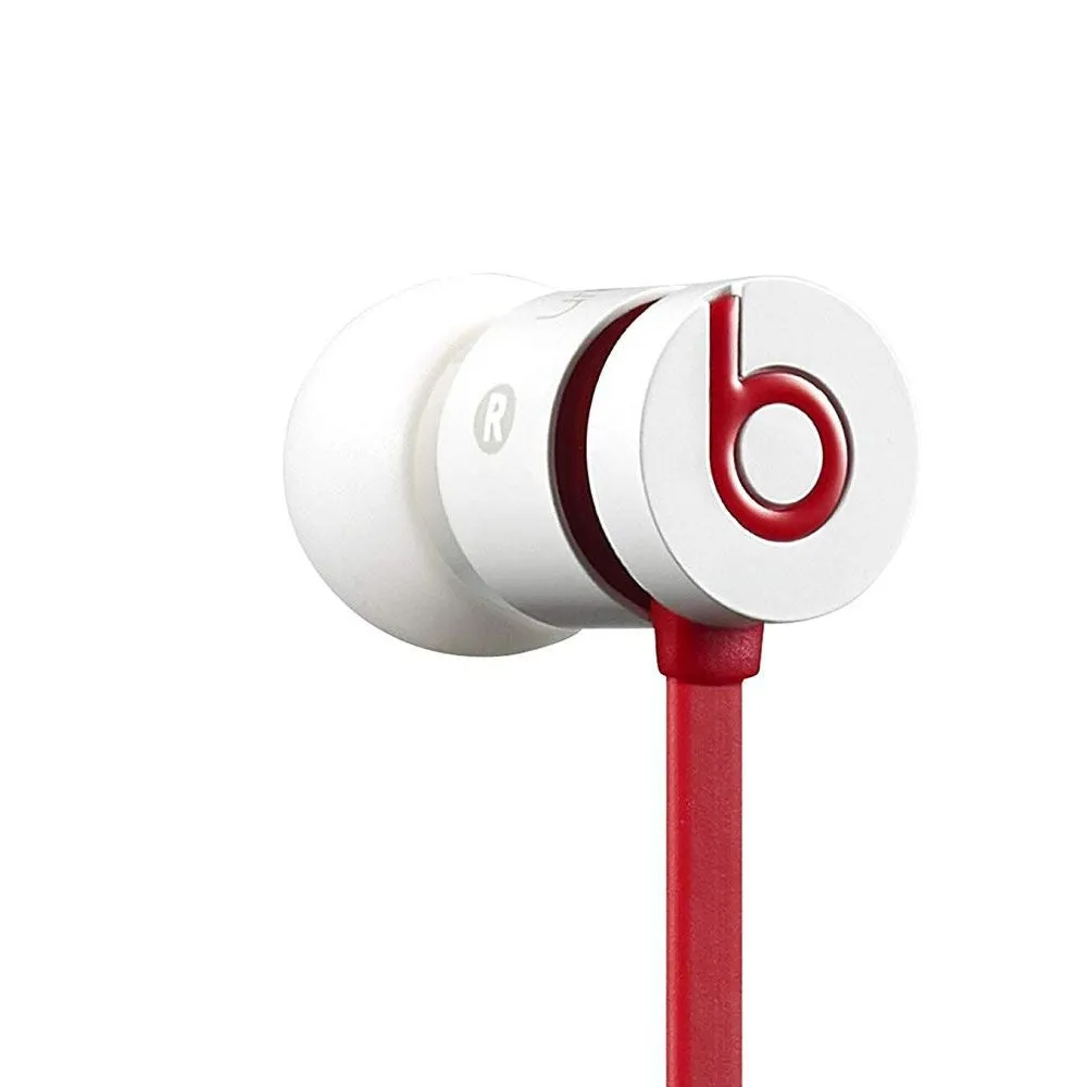 Beats by Dr. Dre urbeats In-Ear Headphones w/ Mic - White / Red