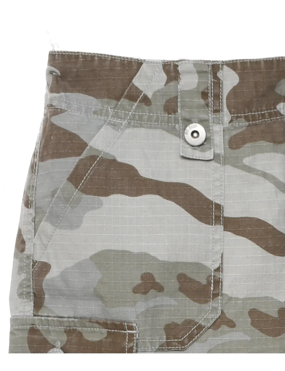 Camouflage Print Trousers - W32 L33