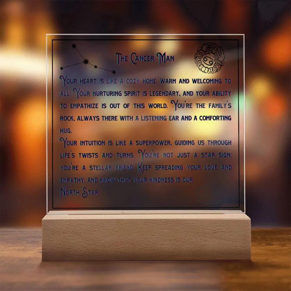 Cancer Zodiac Gifts | Birthday Zodiac presents based on Astrology | Cancer Men Horoscope Personality Traits