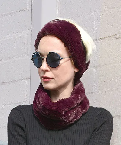 Ear / Neck Cozy - Royal Opulence Faux Furs