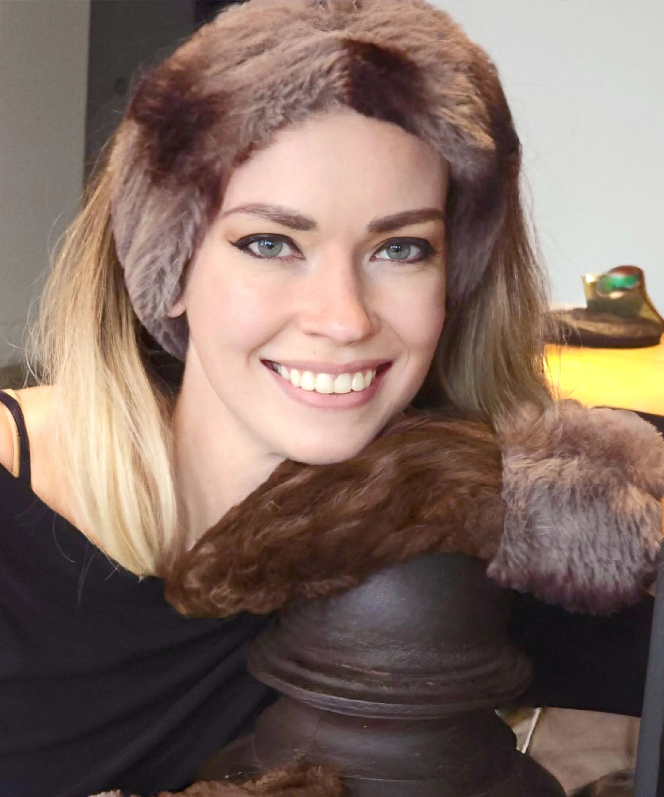 Ear / Neck Cozy - Royal Opulence Faux Furs