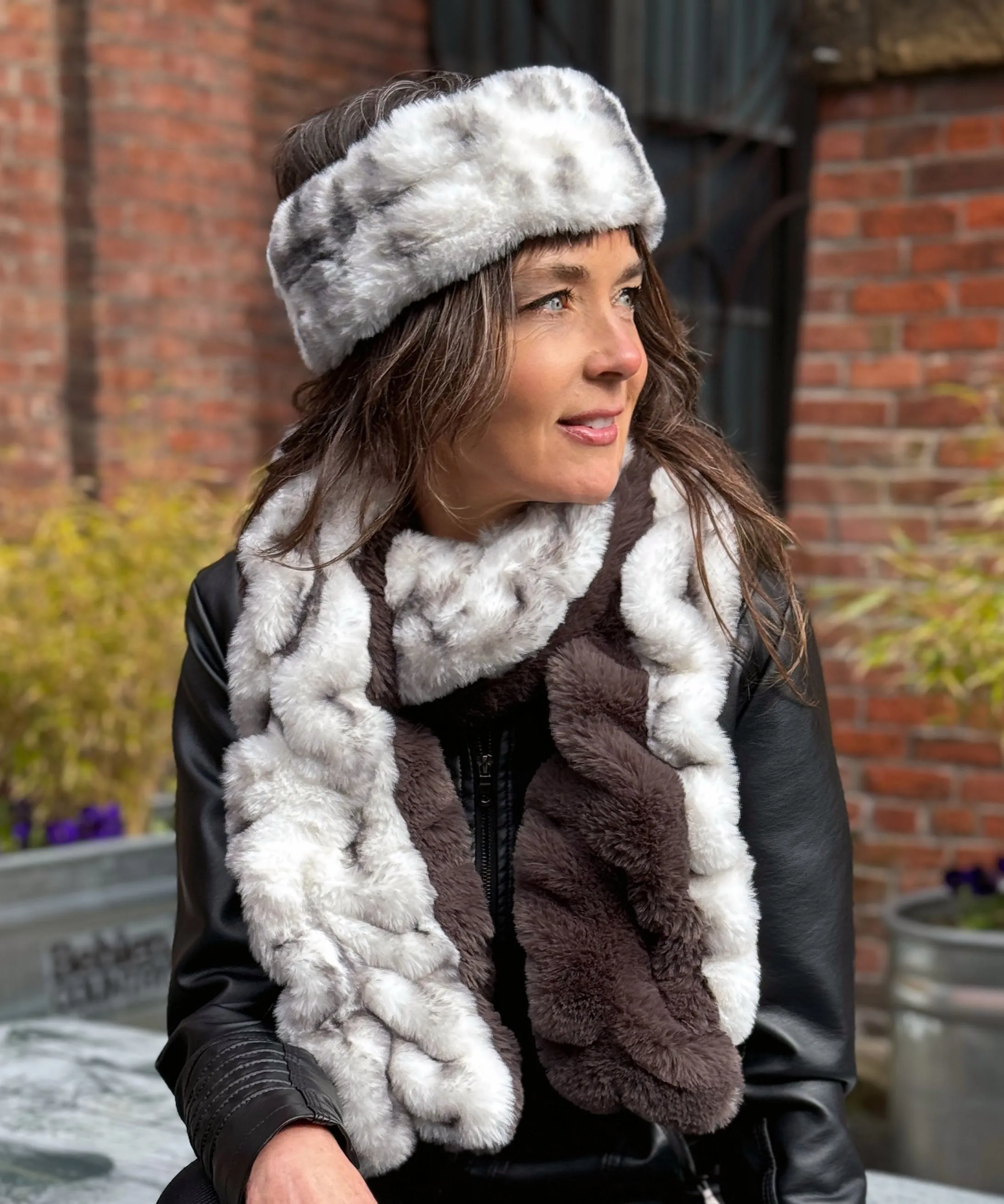 Ear / Neck Cozy - Royal Opulence Faux Furs