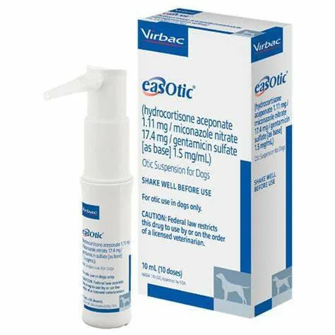 Easotic Otic Suspension for Dogs 10 mL (10 doses)