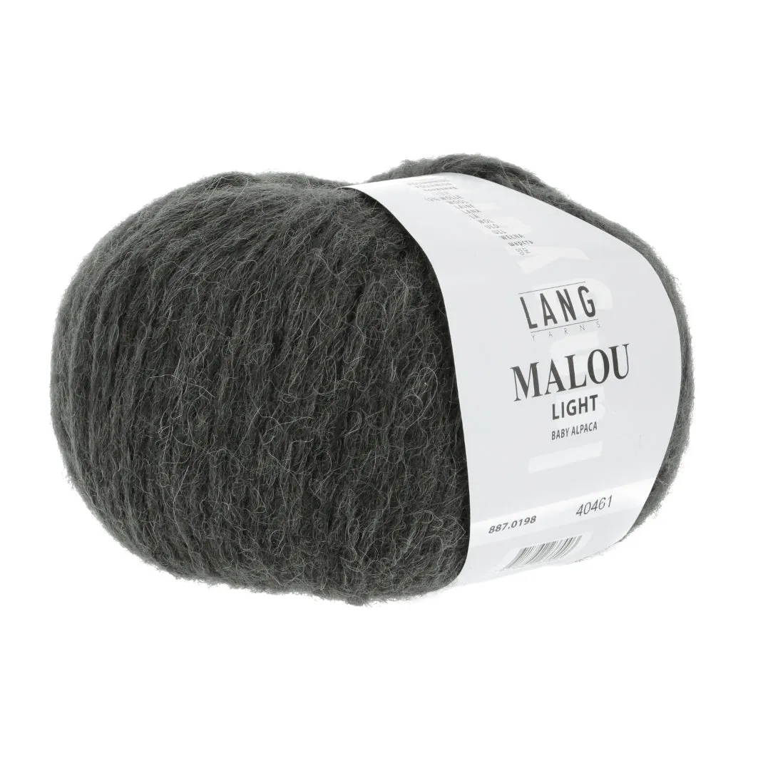 Eleanor Pullover Knitting Kit | Lang Yarns Malou Light & Knitting Pattern (278-15)