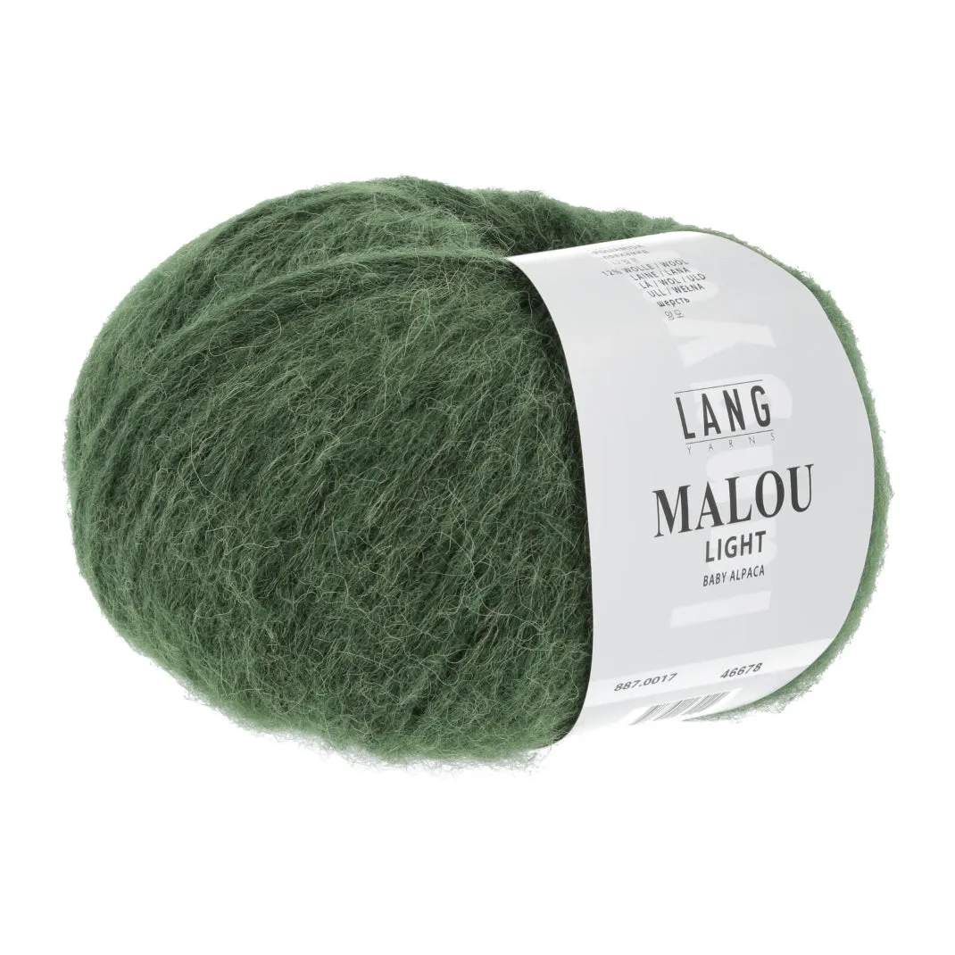 Eleanor Pullover Knitting Kit | Lang Yarns Malou Light & Knitting Pattern (278-15)