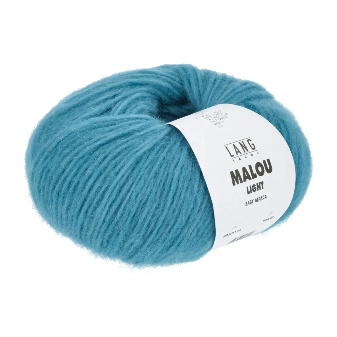 Eleanor Pullover Knitting Kit | Lang Yarns Malou Light & Knitting Pattern (278-15)