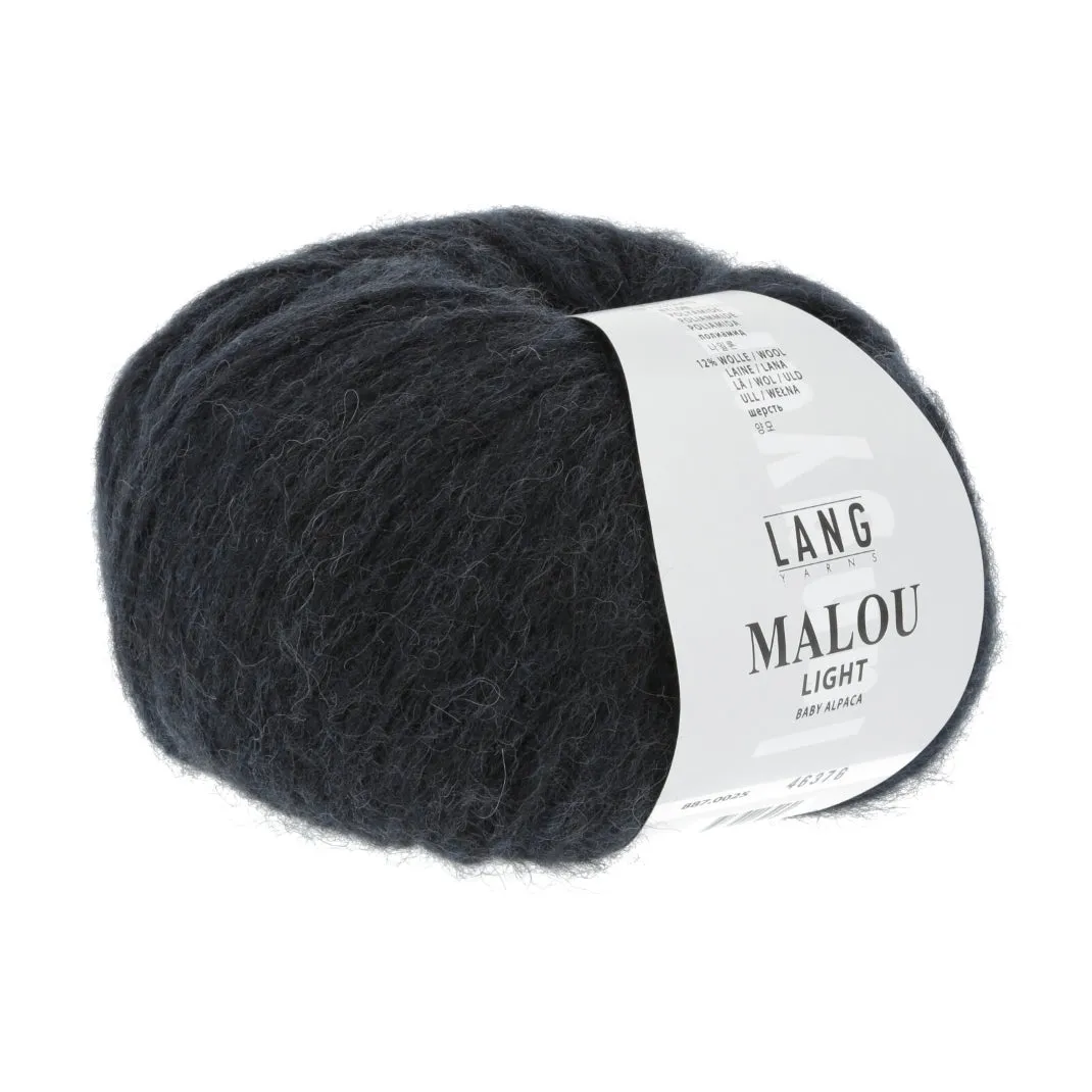 Eleanor Pullover Knitting Kit | Lang Yarns Malou Light & Knitting Pattern (278-15)