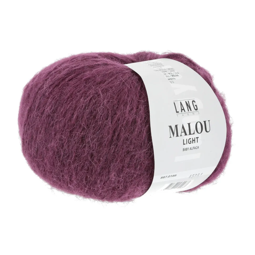 Eleanor Pullover Knitting Kit | Lang Yarns Malou Light & Knitting Pattern (278-15)