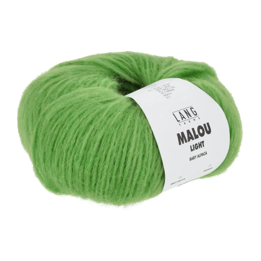 Eleanor Pullover Knitting Kit | Lang Yarns Malou Light & Knitting Pattern (278-15)