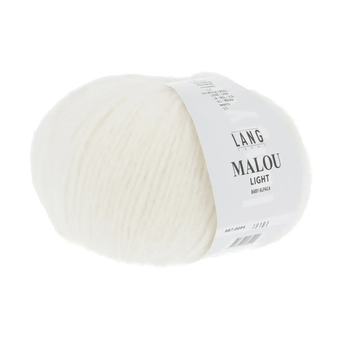 Eleanor Pullover Knitting Kit | Lang Yarns Malou Light & Knitting Pattern (278-15)