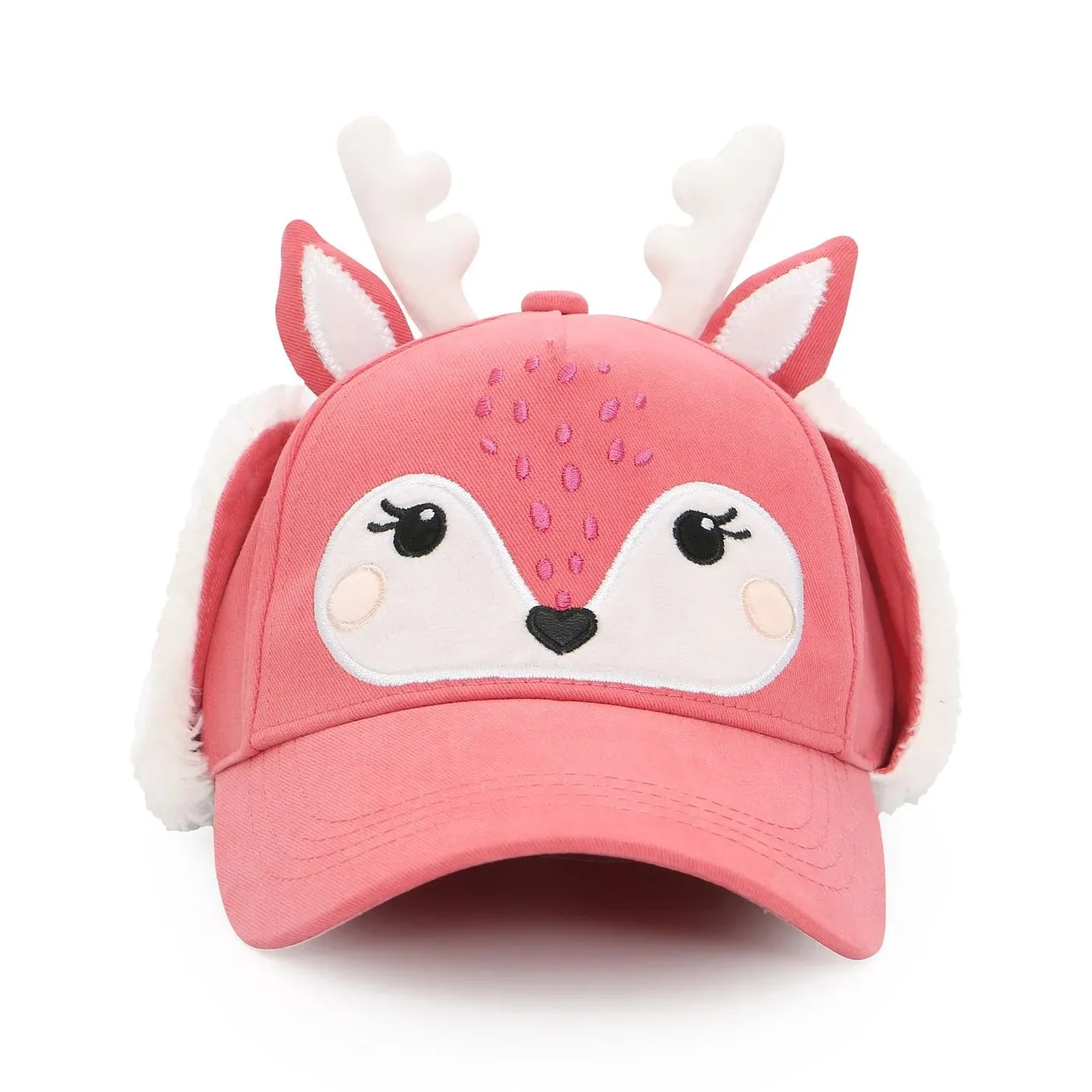 Flapjacks - 3D Caps with Earflaps - Deer (2-4Y)