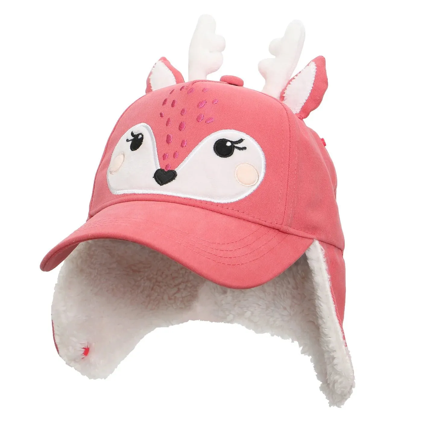 Flapjacks - 3D Caps with Earflaps - Deer (2-4Y)