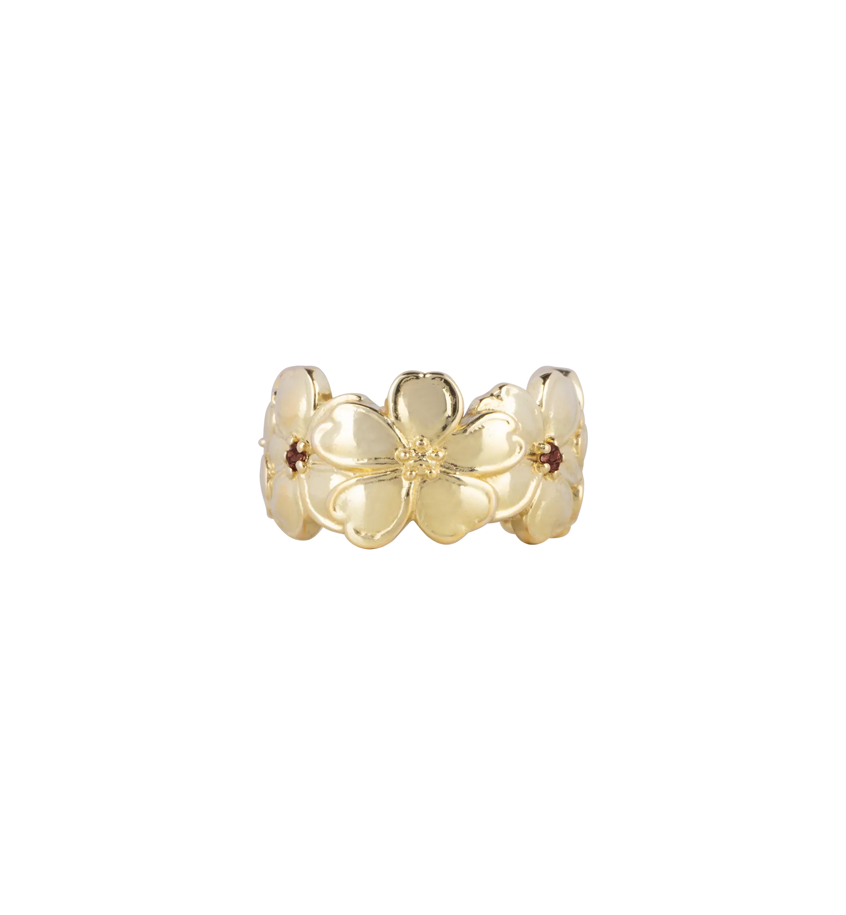 Forget Me Not Ear Cuff 10K