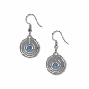 Frank Lloyd Wright April Showers II Blue Earrings