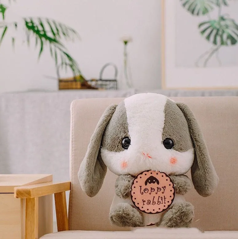 Giant Furry Ear Bunny Plush