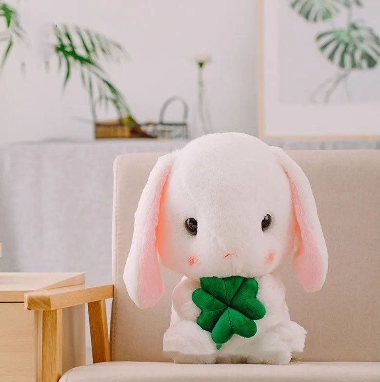 Giant Furry Ear Bunny Plush