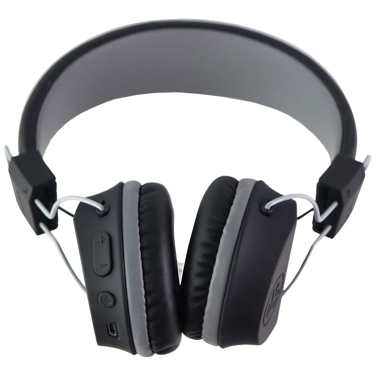JLab Neon Bluetooth Folding On-Ear Headphones - Black