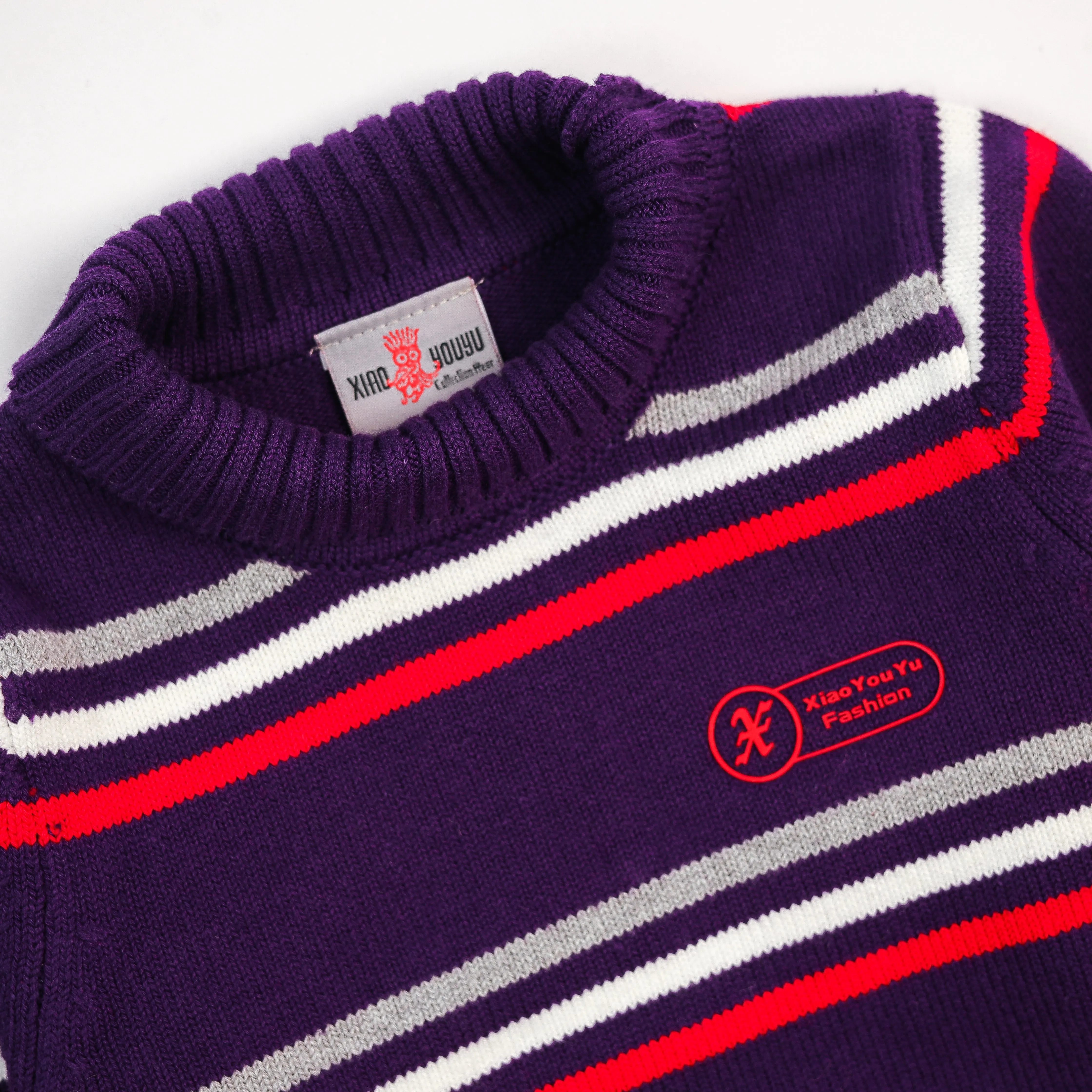 Little Sailor Striped Boys Pullover 7278