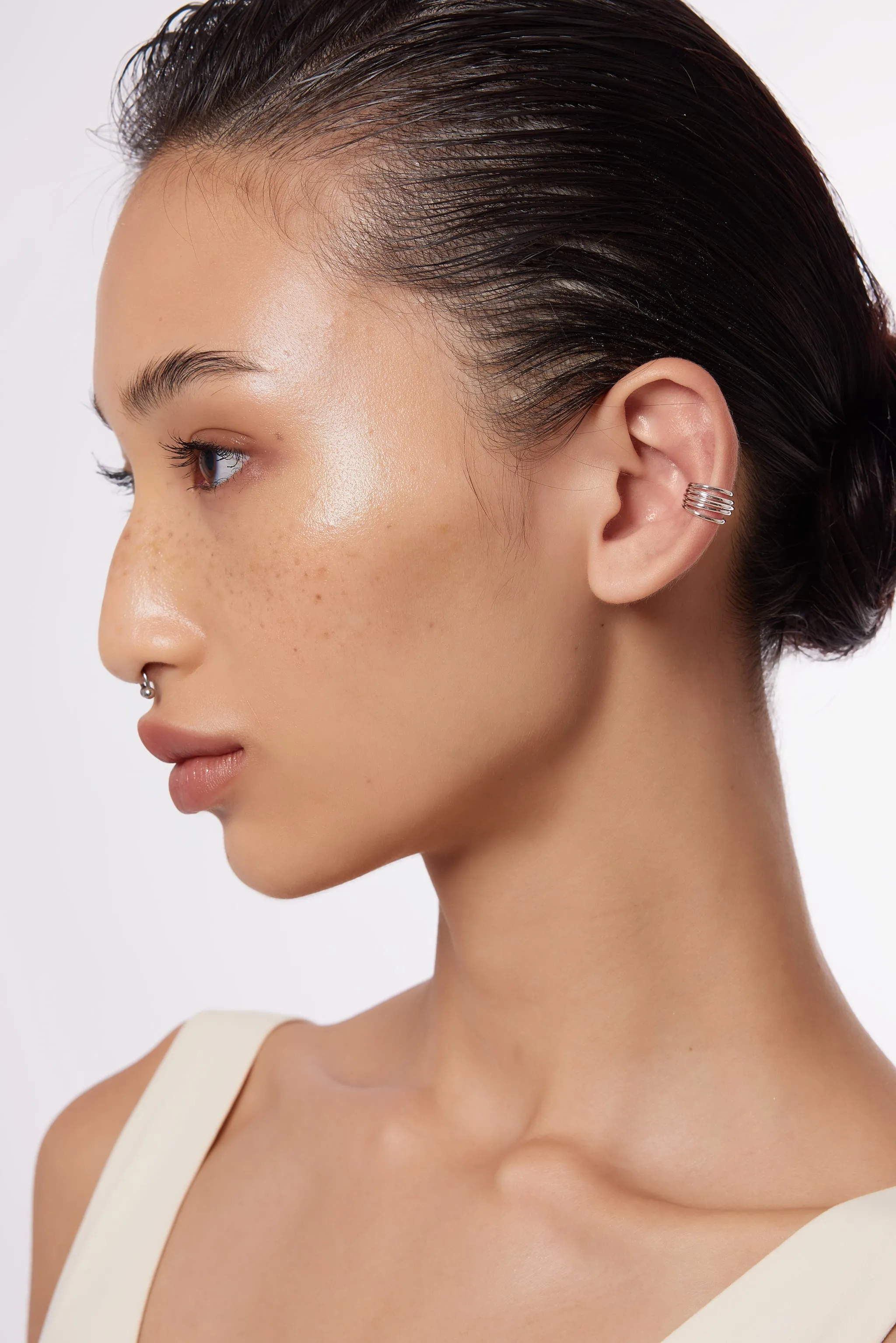 Lucca Silver Ear Cuff
