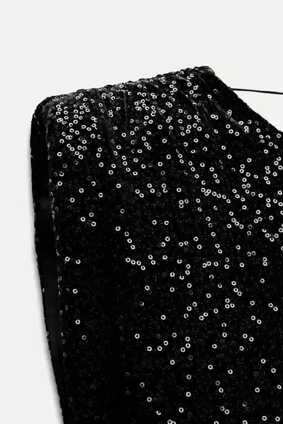 Lumina – Glamorous design – Sequin mini dress