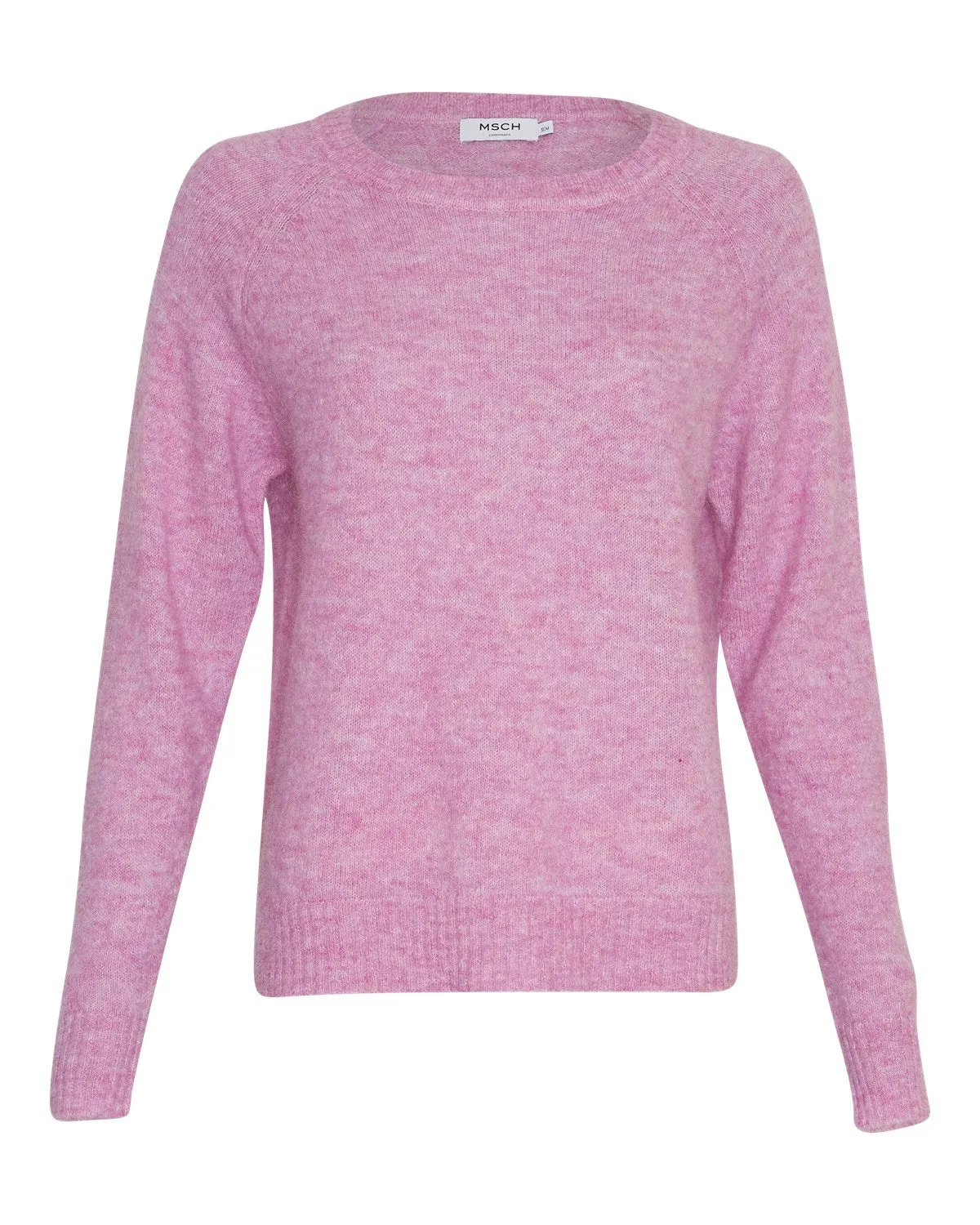 Maimee Mohair O Pullover - Orchid Melange