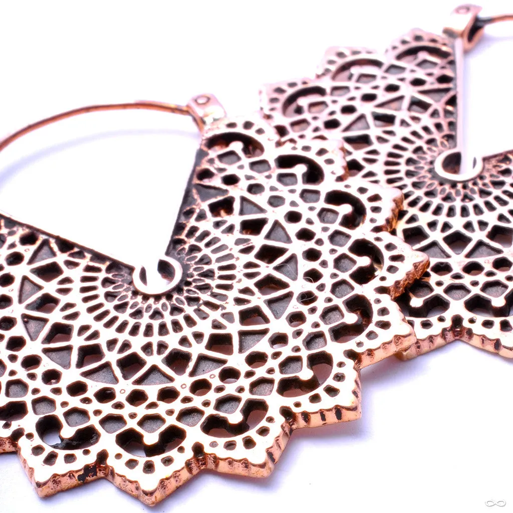 Majesty Black Earrings from Maya Jewelry