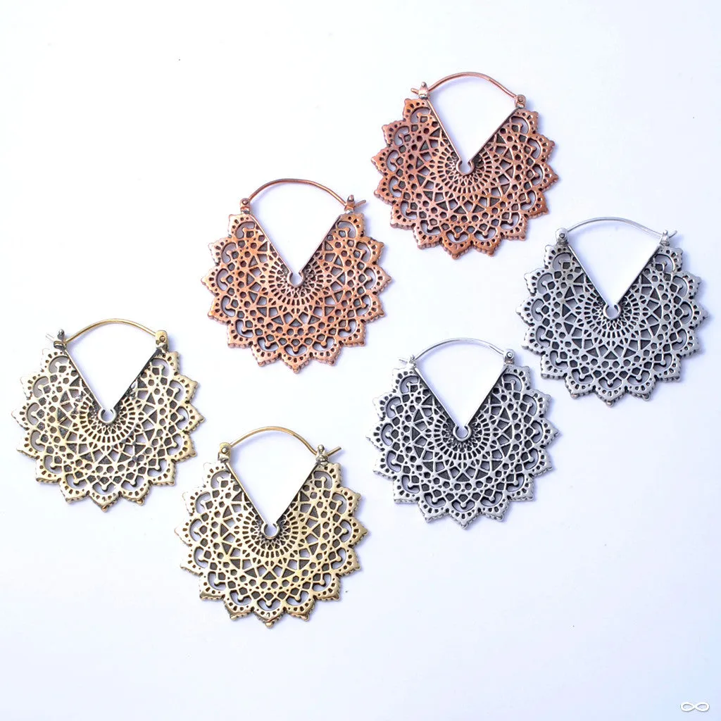 Majesty Black Earrings from Maya Jewelry