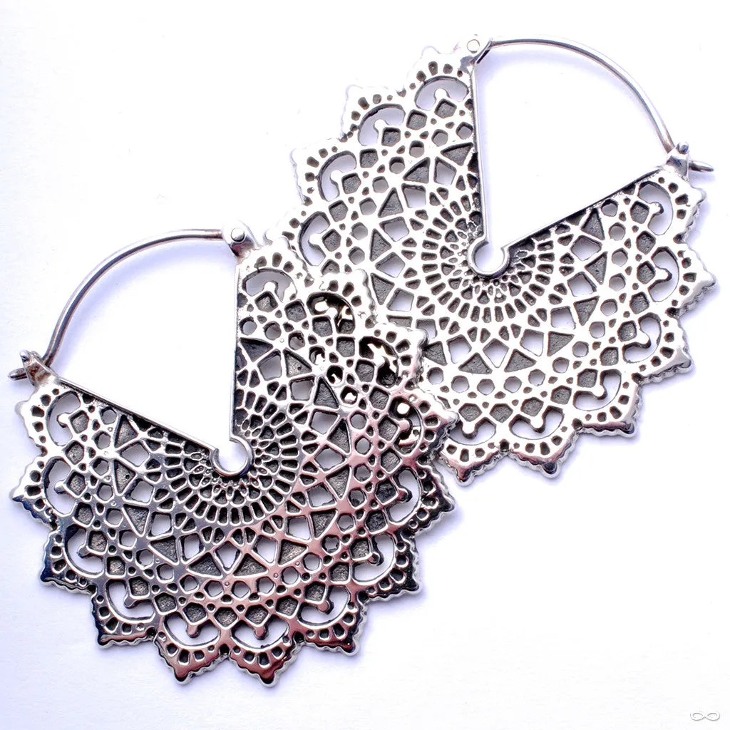 Majesty Black Earrings from Maya Jewelry