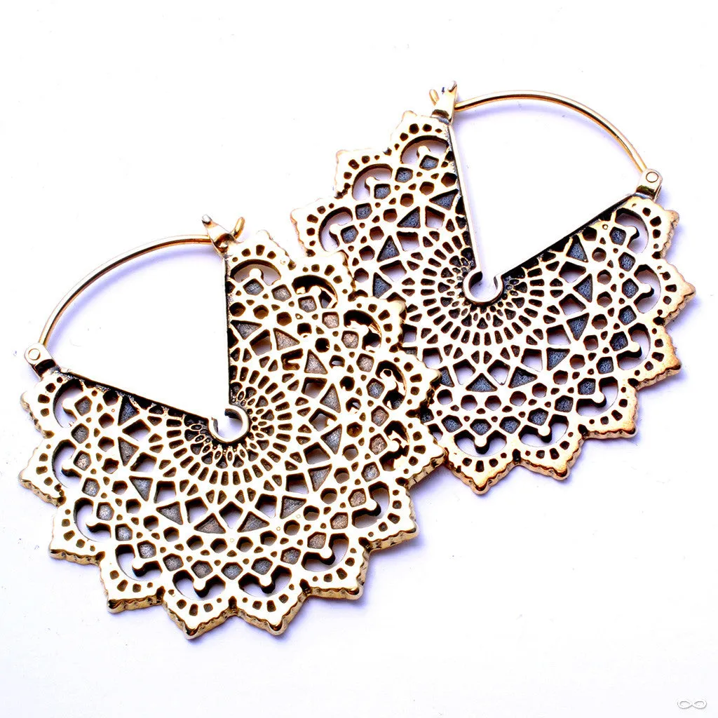 Majesty Black Earrings from Maya Jewelry