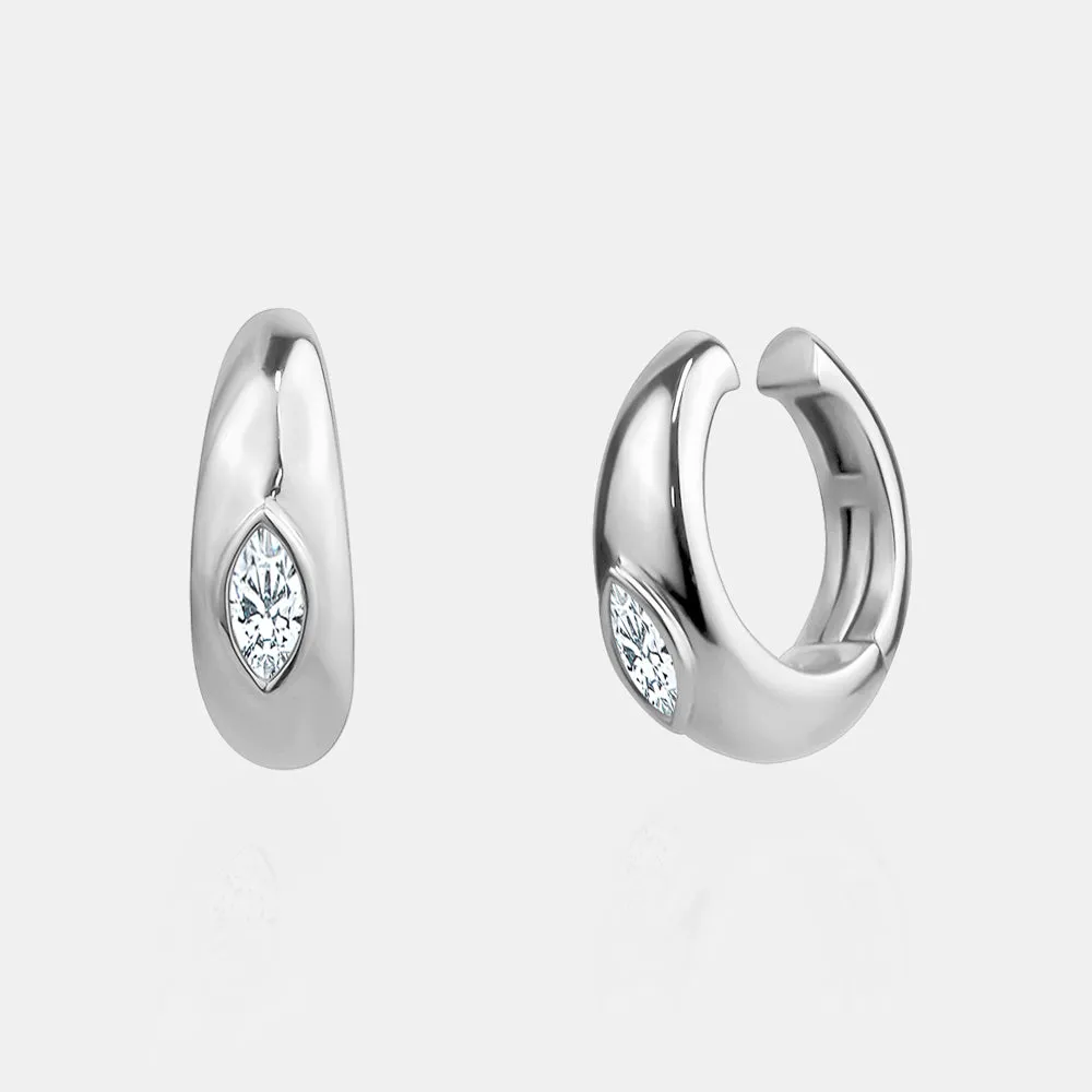 Marquise Diamond Ear Cuff