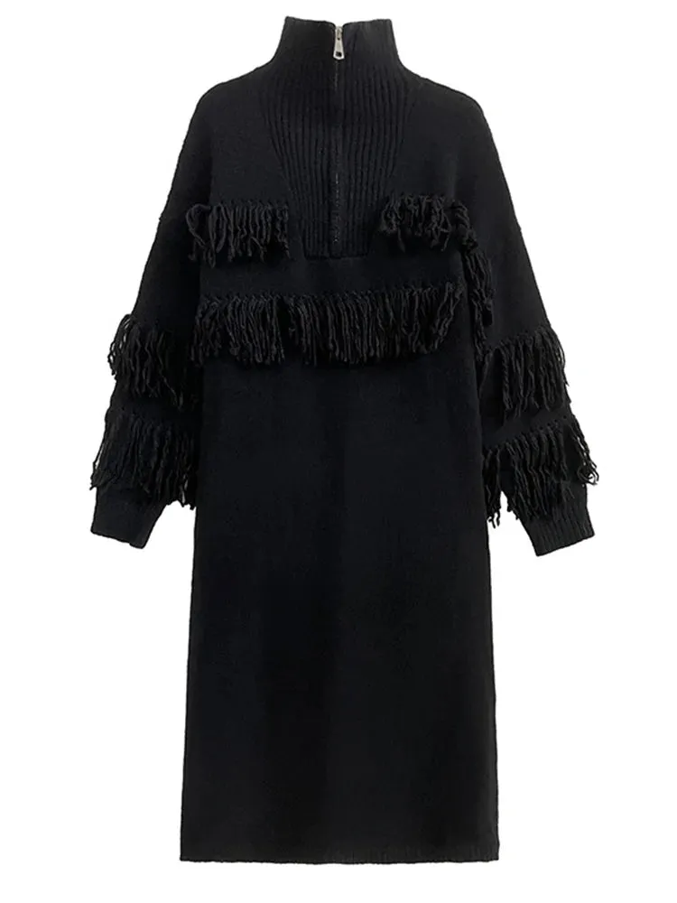 Maxi Knit Pullover Dress