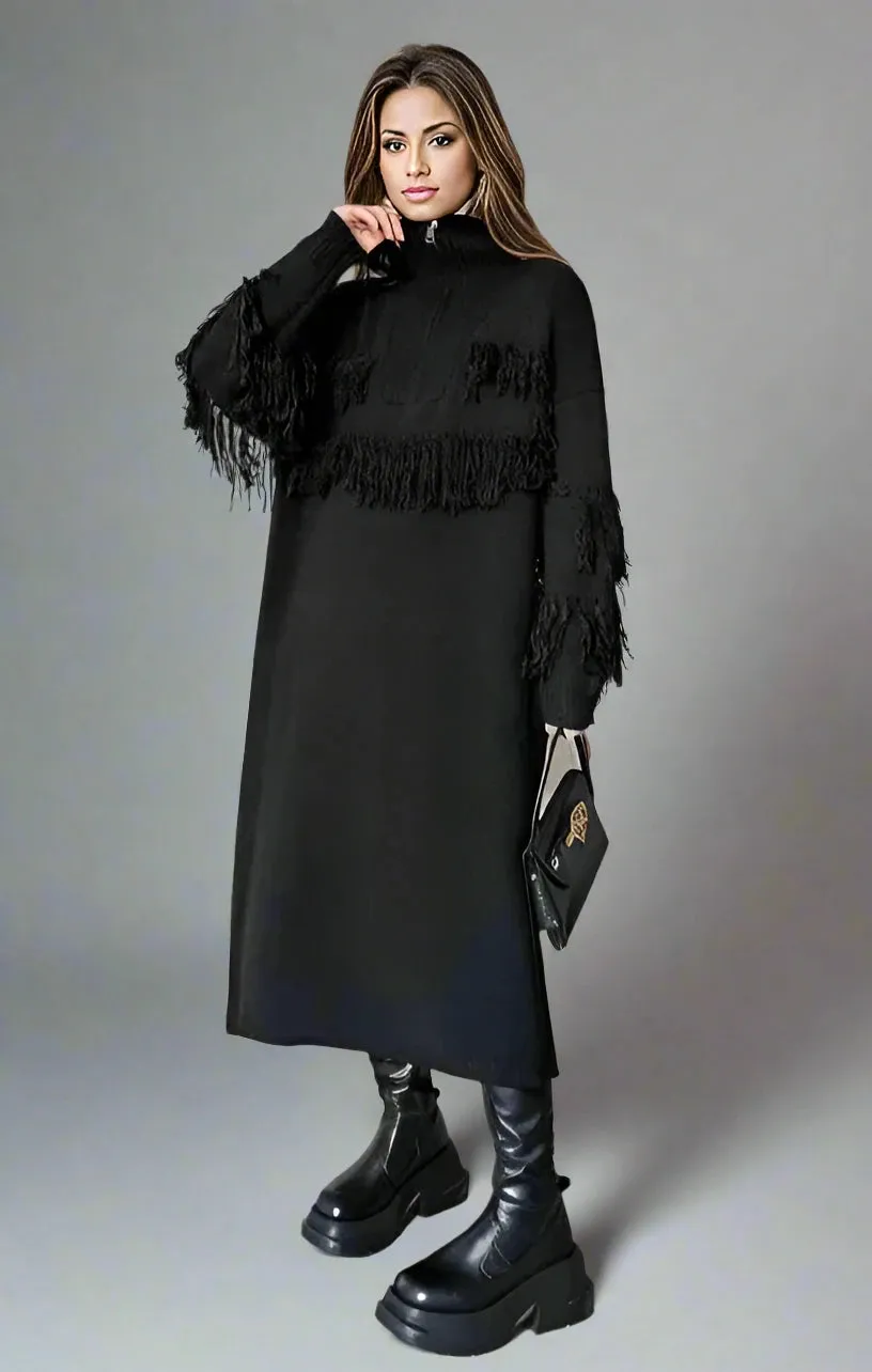 Maxi Knit Pullover Dress