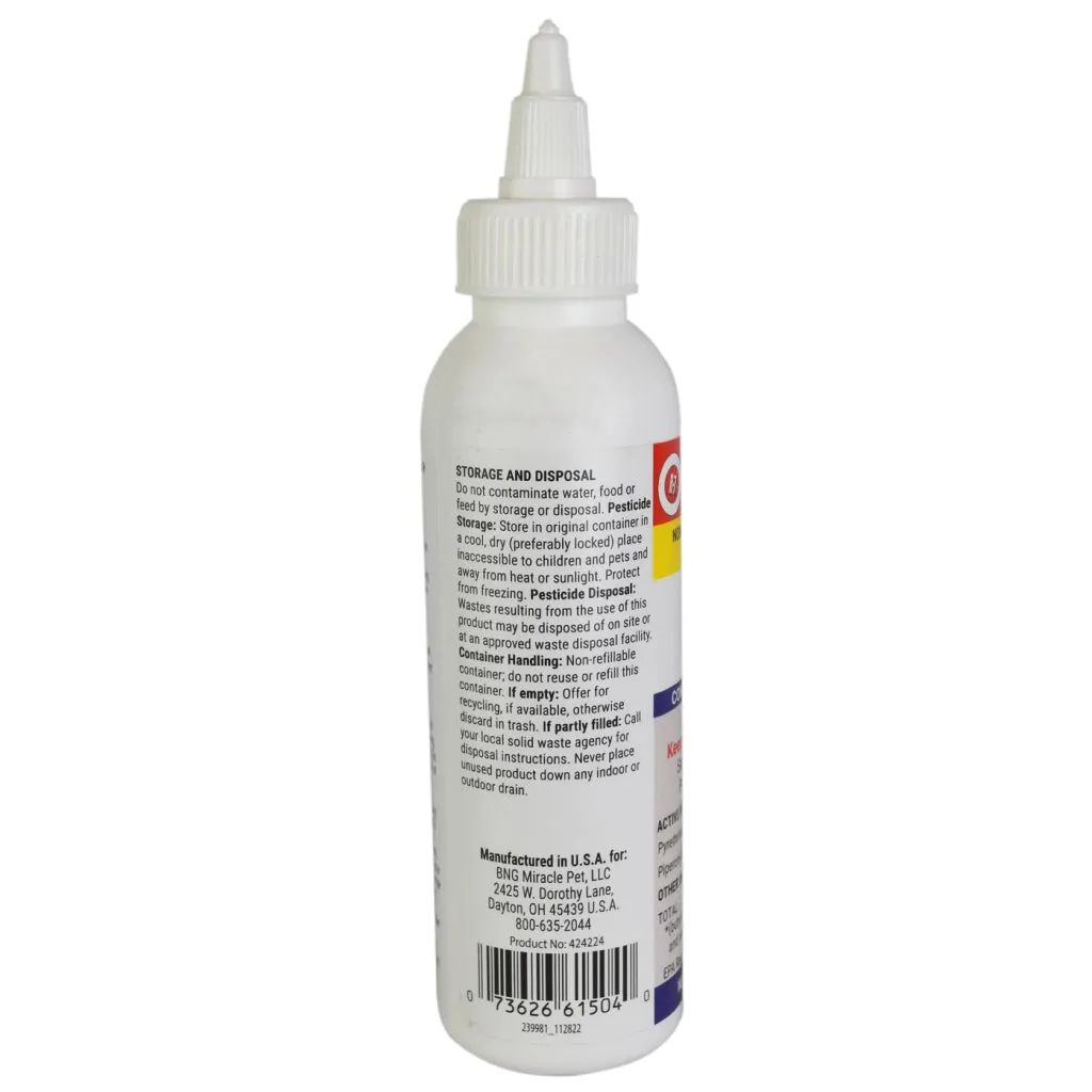 Miracle Care Ear Mite Treatment for Cats & Dogs (4 oz)