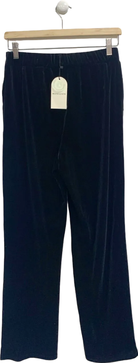 Monsoon Black Maria Trousers UK 8