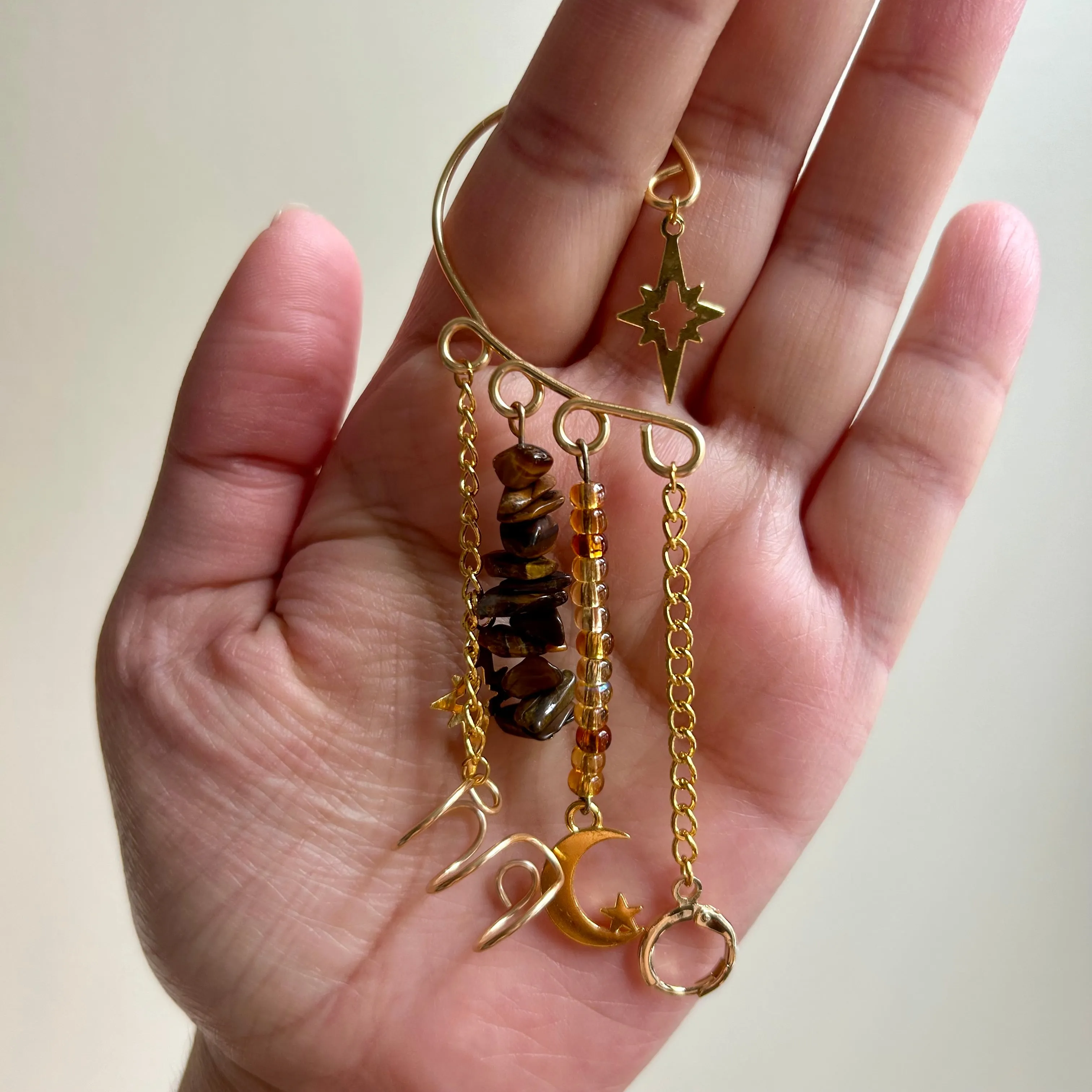 Moon and Star LOOP Earplug Ear Cuffs