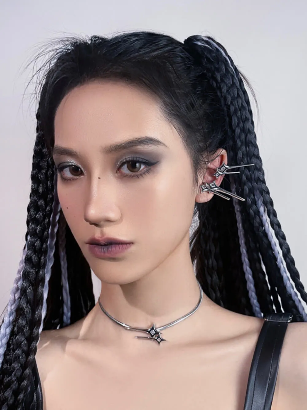 MUKTANK X WHITEHOLE Meteor Ear Clip Small