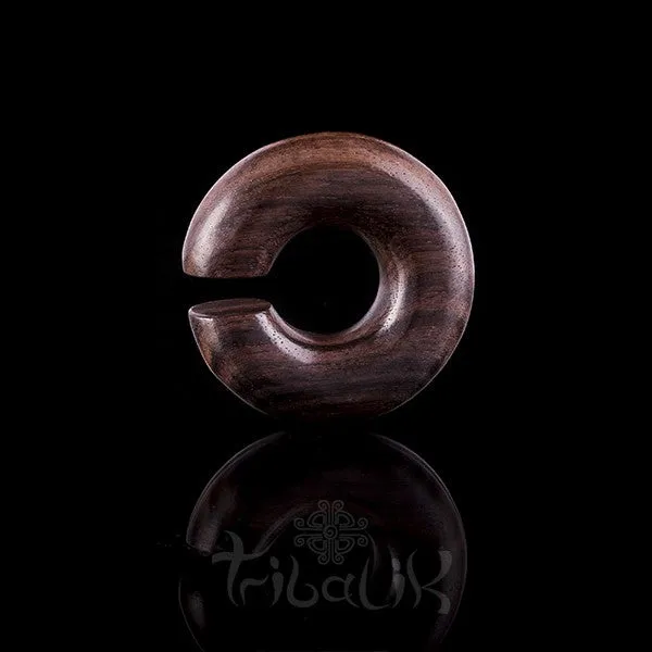 Narra Wood Hoops | Ear Stretchers