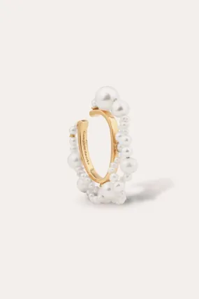 Nimbus - Pearl and Gold Vermeil Ear Cuff