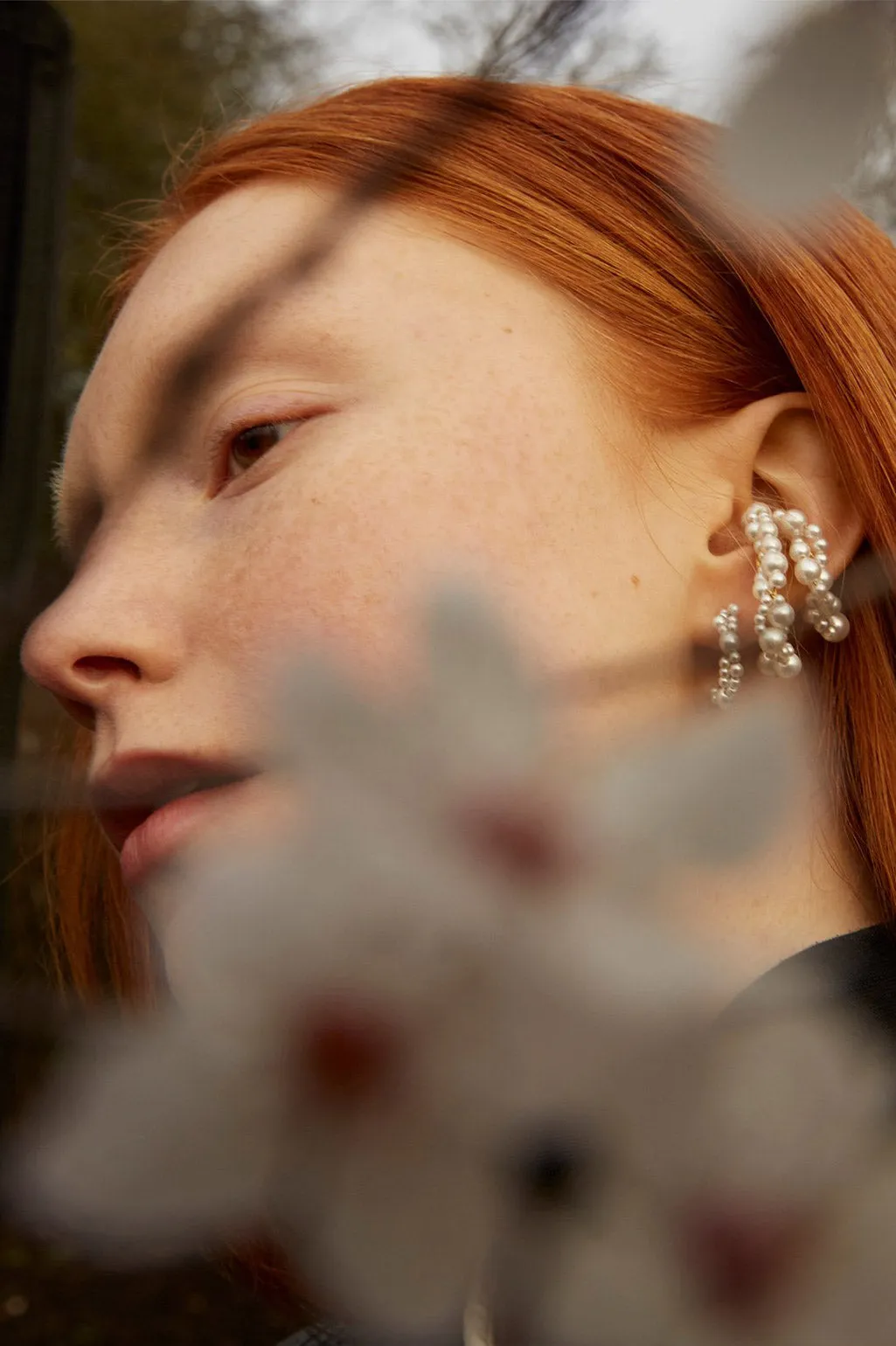 Nimbus - Pearl and Gold Vermeil Ear Cuff