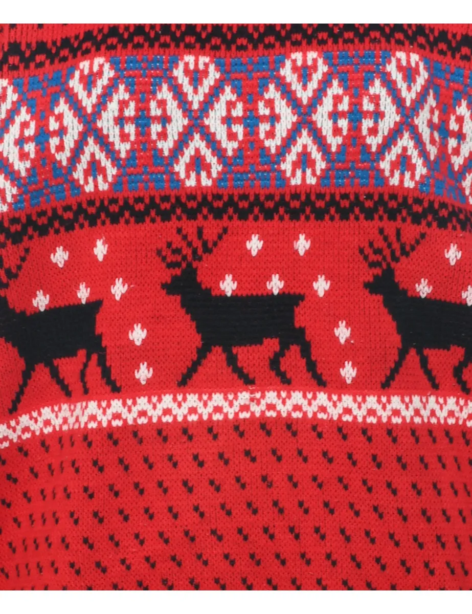 Nordic Red Jumper - XL