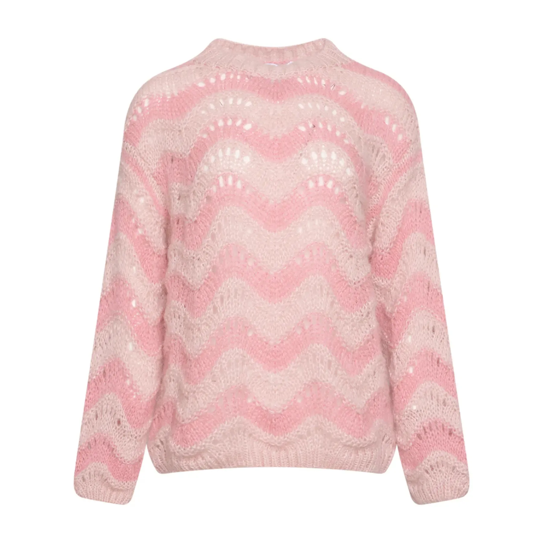 Panama Knit Jumper - Rose/Cream