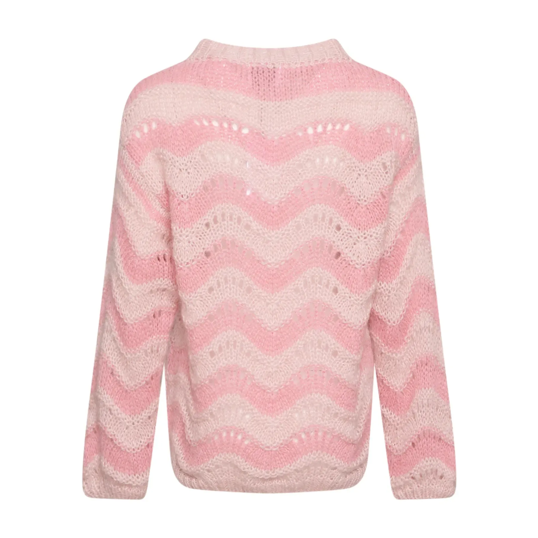 Panama Knit Jumper - Rose/Cream