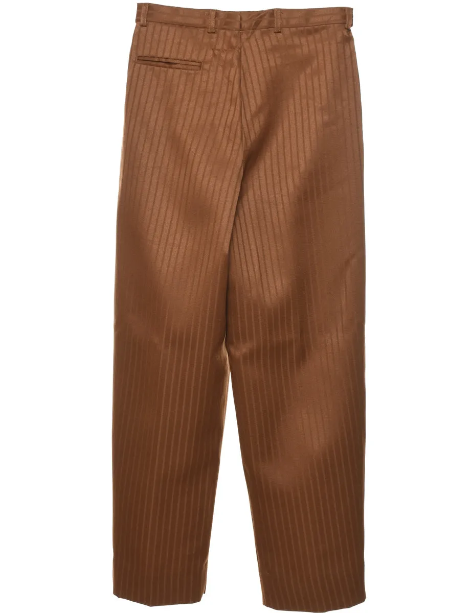 Pinstriped Trousers - W28 L29