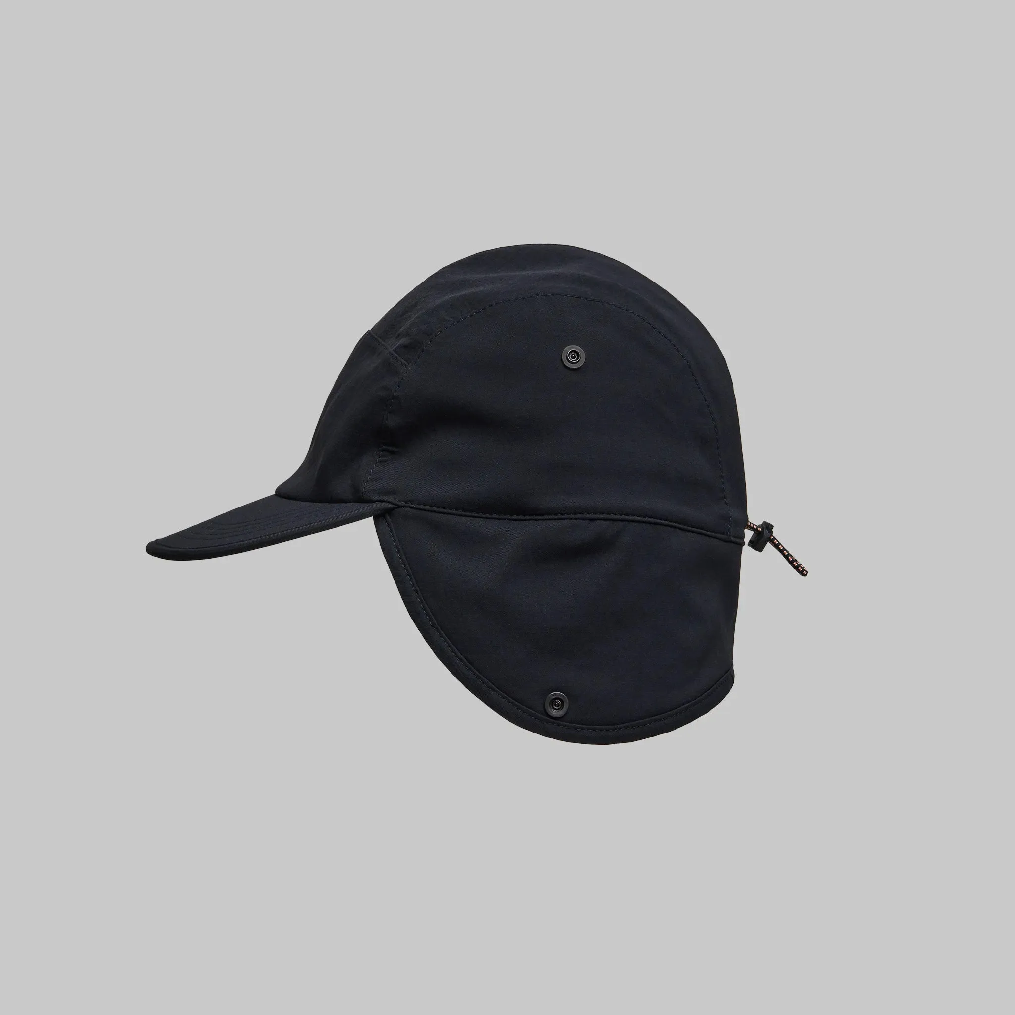Planet Earth Ultralight Cap. Black edition.