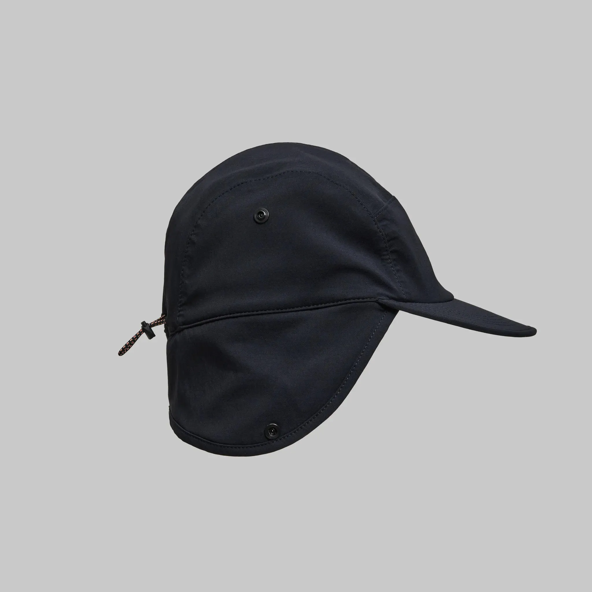Planet Earth Ultralight Cap. Black edition.